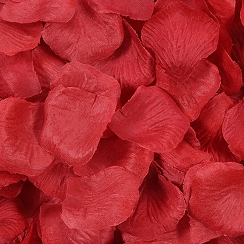 1000 PCS Silk Rose Petals Elegant Wedding or Event Decoration - Light Blue