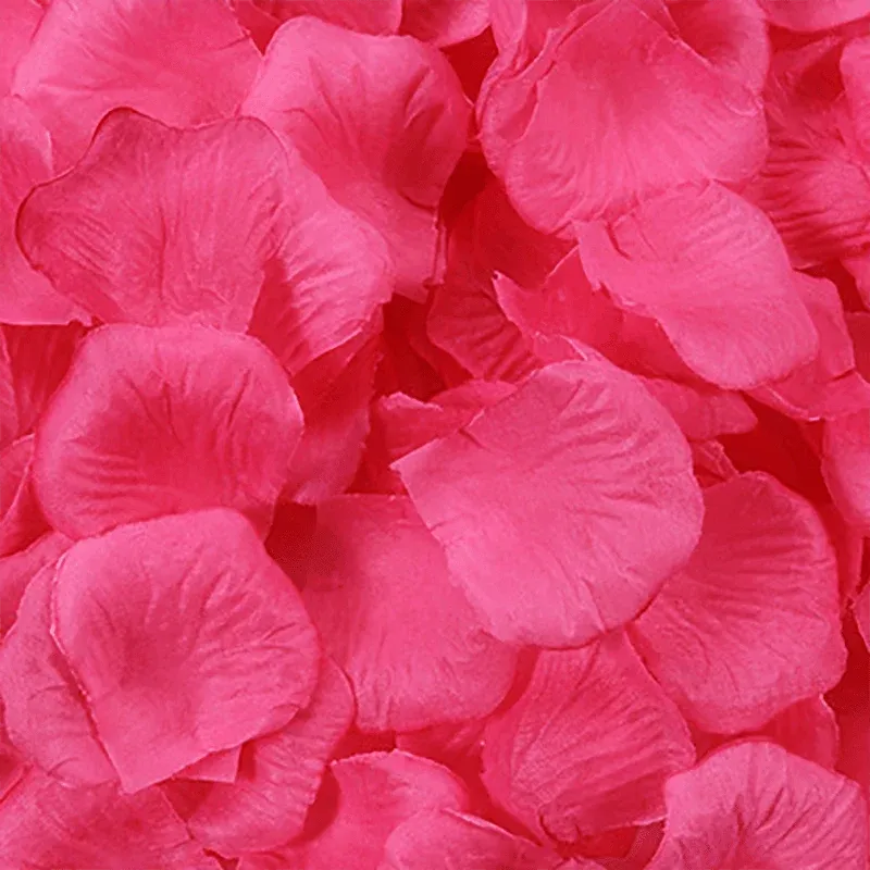 1000 PCS Silk Rose Petals Elegant Wedding or Event Decoration - Light Blue
