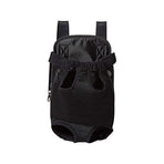 M Size Pet Carrier Dog Cat Puppy Front Back Backpack Shoulder Carry Sling Pouch Bag - Black
