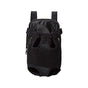 S Size Pet Carrier Dog Cat Puppy Front Back Backpack Shoulder Carry Sling Pouch Bag - Black