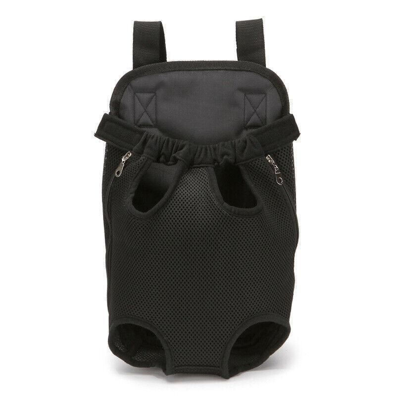 S Size Pet Carrier Dog Cat Puppy Front Back Backpack Shoulder Carry Sling Pouch Bag - Navy