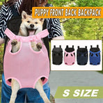 S Size Pet Carrier Dog Cat Puppy Front Back Backpack Shoulder Carry Sling Pouch Bag - Pink