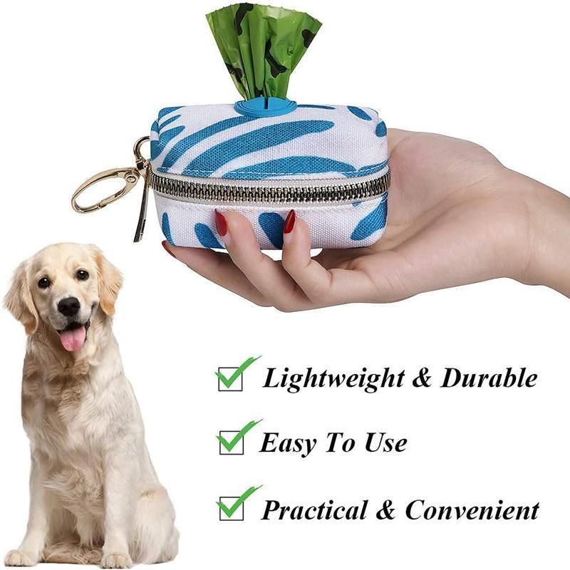 Essential Outdoor Dog Poop Bag Holder for Easy Cleanup - Grey