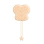 Double Hand Cat Bath Gloves Hair Removal Comb Grooming Floating Hair - Yellow
