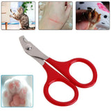 Pet Nail Claw Grooming Scissors Clippers For Dog Cat Bird Rabbit Ferret - Rear View