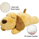 Pet Puppy Cat Soft Plush Toy Heartbeat Sleeping Buddy Dog Behavioral Anxiety Aid - Low Angle