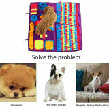 Dog Pet Nose Training Sniffing Pad Toys Blanket Game Feeding Cushion Snuffle Mat - Extra Image