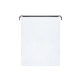 25PCS Portable Travel Shoe Bags Sport Storage Pouch Drawstring Dust Organizer - White-30*35cm - Rear View