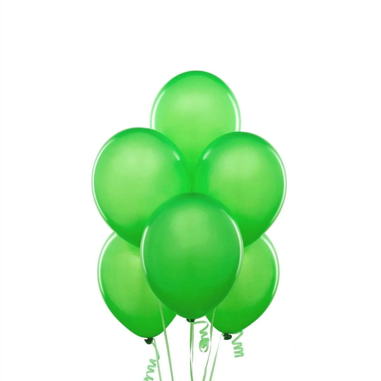 100PCS 10 Inch Latex Balloons Party Decorations Birthday Wedding Balloon Solid Colour - Green