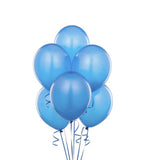 100PCS 10 Inch Latex Balloons Party Decorations Birthday Wedding Balloon Solid Colour - Light Blue