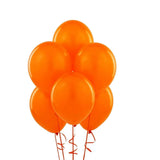 100PCS 10 Inch Latex Balloons Party Decorations Birthday Wedding Balloon Solid Colour - Orange