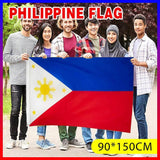 Large Philippines Flag 90 x 150 cm Outdoor Indoor Polyester with Eyelets