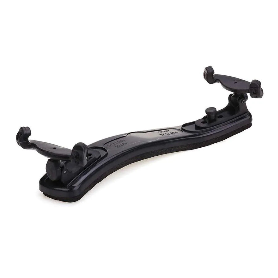 Black Adjustable Violin Shoulder Rest for 3/4 and 4/4 Violins - 1 Piece