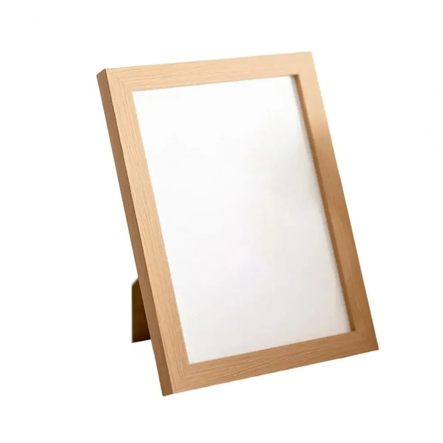 Photo Frame Display Stand Set DIY Wooden Picture Holder 8PCS Desktop Decoration