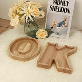 Wooden Piggy Bank Funny Letter or Guitar Coin Saving Money Box A–Z Gift Idea - G - Extra Image