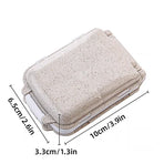 Three Layer Folding Medicine Box Portable 8 Cell Mini Pill Case Sealed Storage - Beige