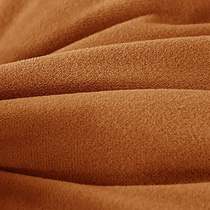 40x40cm Multicoloured Plain Solid Colour Cushion Cover Covers Decorative Pillow Case - Beige