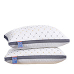 1/2PCS Hotel Style Polyester Fibre Pillow Washable High Rebound Support - 600g
