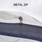 1/2PCS Hotel Style Polyester Fibre Pillow Washable High Rebound Support - 800g-2pcs