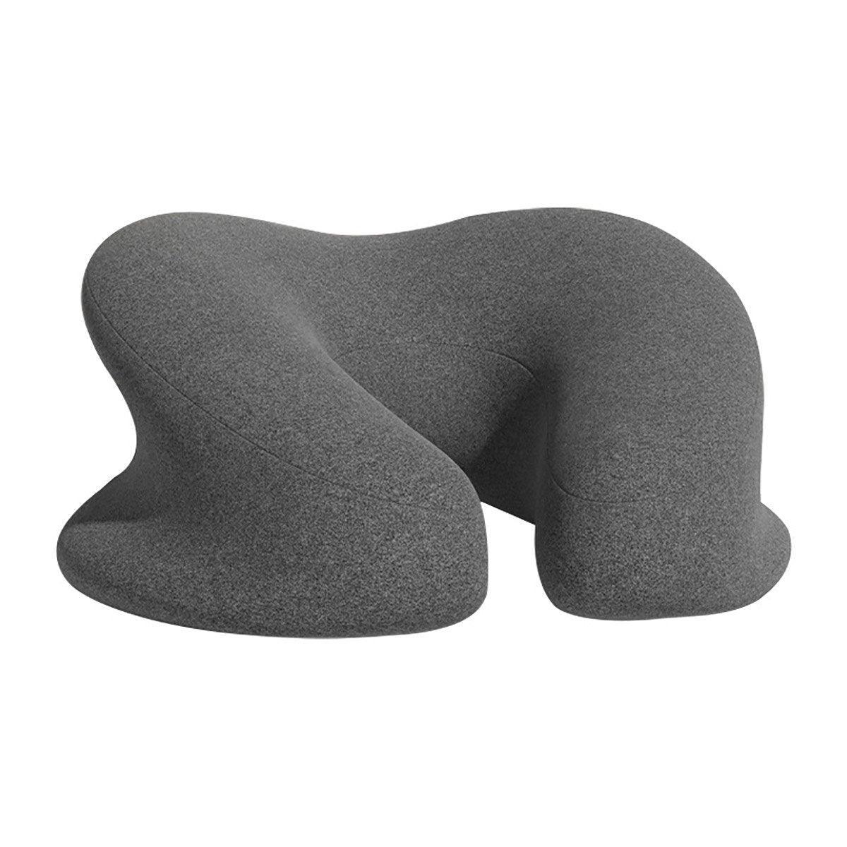 Universal Massage Table Face Cushion Pillow U Shape Head Face Down Rest Pillow - Dark Grey