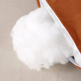 50cm*50cm Multicoloured Plain Solid Colour Cushion Cover Decorative Pillow Case - Green - 45-Degree Angle