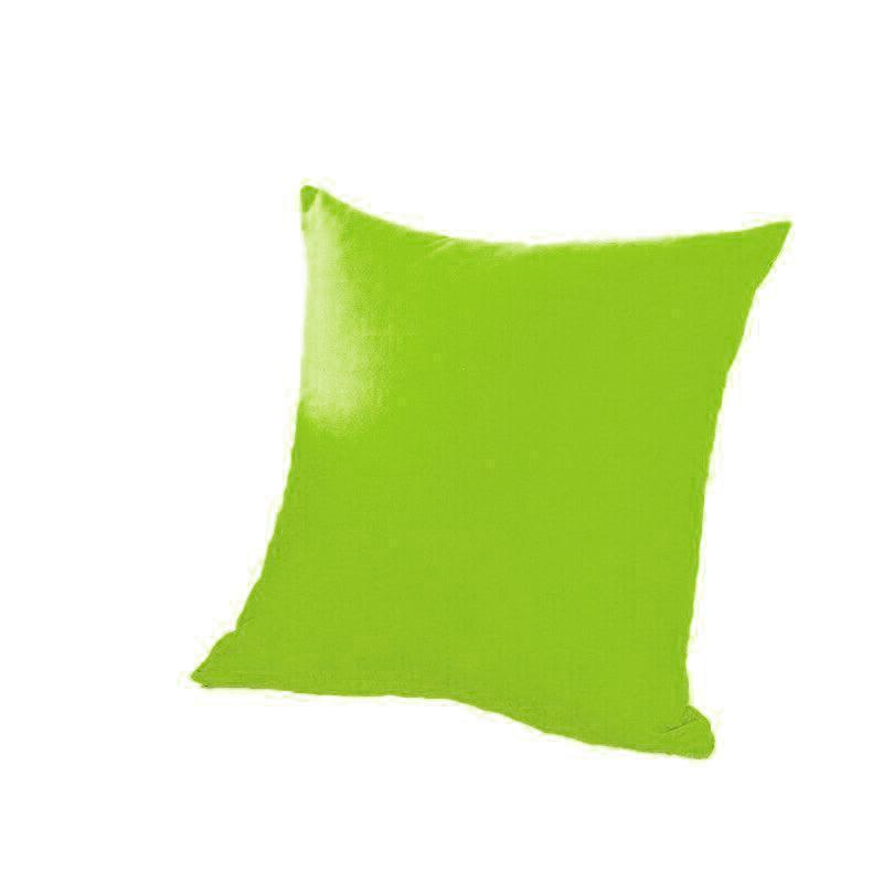 50cm*50cm Multicoloured Plain Solid Colour Cushion Cover Decorative Pillow Case - Green