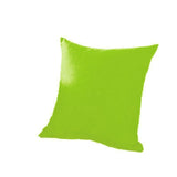 50cm*50cm Multicoloured Plain Solid Colour Cushion Cover Decorative Pillow Case - Green