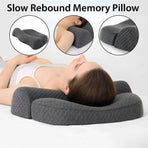 Memory Foam Cervical Pillow Ergonomic Neck Support for Comfortable Sleep