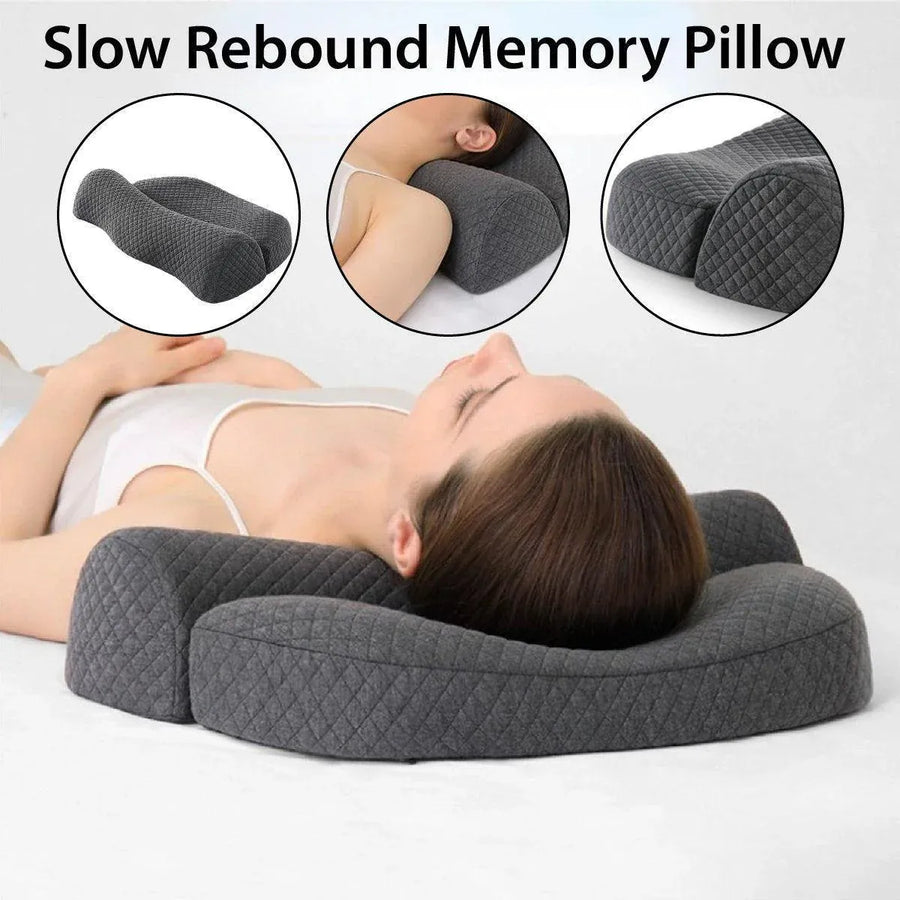 Memory Foam Cervical Pillow Ergonomic Neck Support for Comfortable Sleep