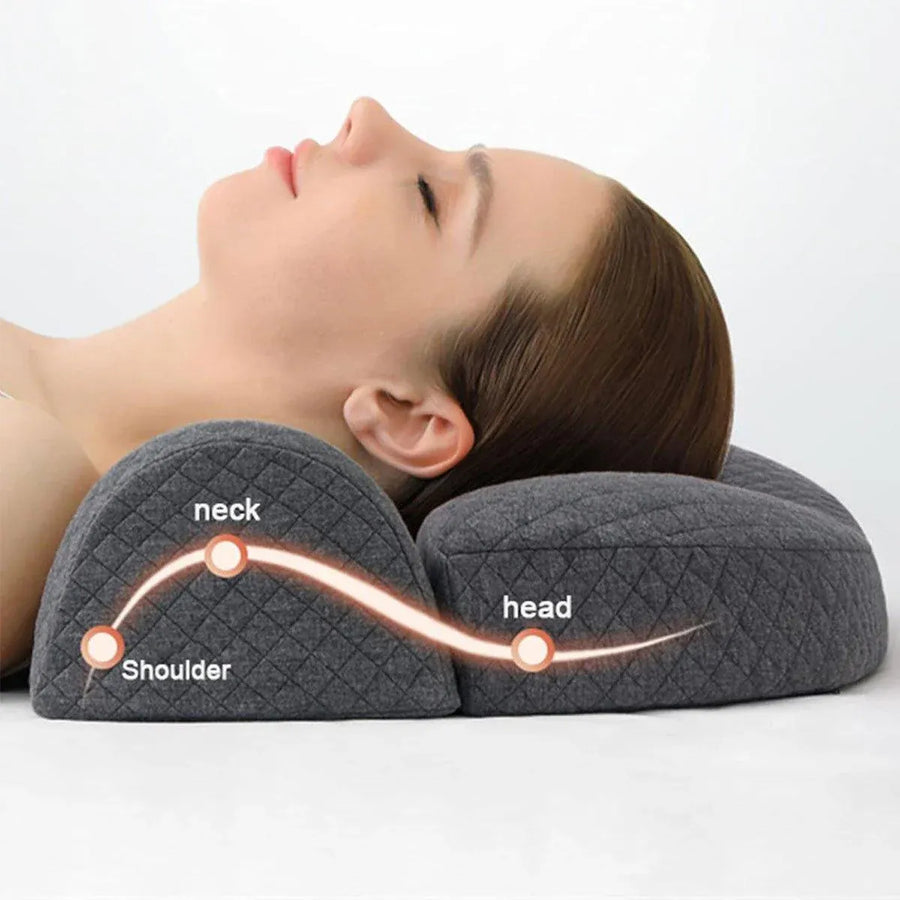 Memory Foam Cervical Pillow Ergonomic Neck Support for Comfortable Sleep