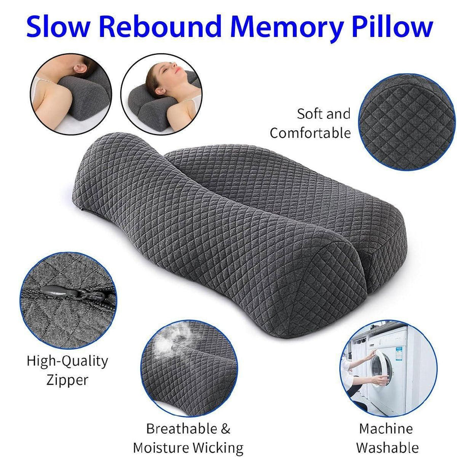 Memory Foam Cervical Pillow Ergonomic Neck Support for Comfortable Sleep