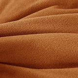 40x40cm Multicoloured Plain Solid Colour Cushion Cover Covers Decorative Pillow Case - Light Coffee - Top-Down View