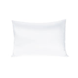 Silk Envelope Pillowcase Soft Satin Protective Cover for Bed Sleep Comfort - Silver