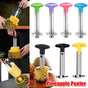 Stainless Steel Pineapple Corer Slicer Peeler Cutter Tool Easy Pineapple Cutter - Pink