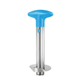 Stainless Steel Pineapple Corer Slicer Peeler Cutter Tool Easy Pineapple Cutter - Pink - Low Angle