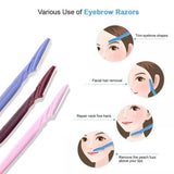 Eyebrow Razor Trimmer Shaver Facial Blade Shave Shaper Hair Remover Women Eye - 3 PCS