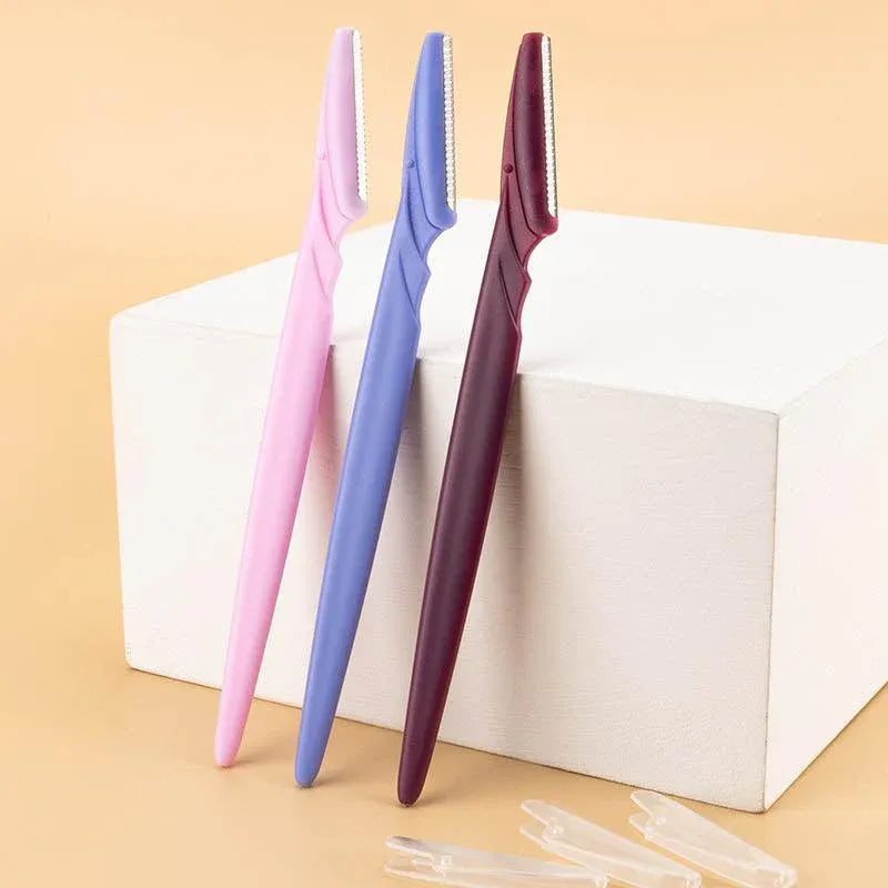Eyebrow Razor Trimmer Shaver Facial Blade Shave Shaper Hair Remover Women Eye - 3 PCS