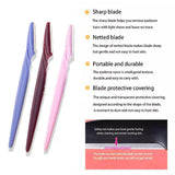 Eyebrow Razor Trimmer Shaver Facial Blade Shave Shaper Hair Remover Women Eye - 3 PCS - Close-Up Angle