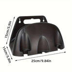 Wall Mounted Plumbing Shelf Organiser Bathroom Storage Rack Durable Pipe Holder