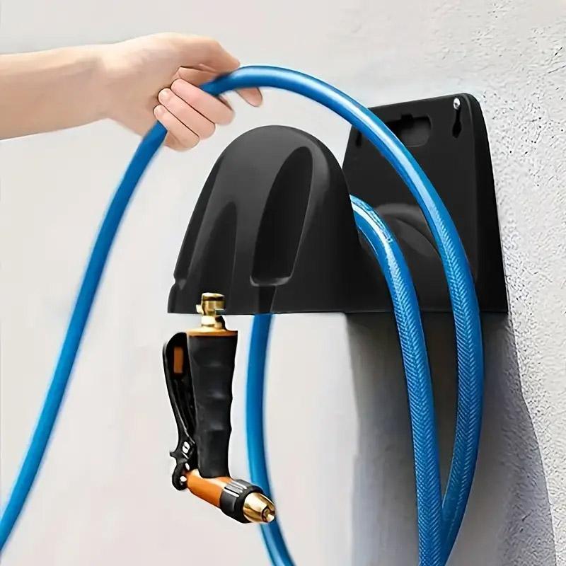 Wall Mounted Plumbing Shelf Organiser Bathroom Storage Rack Durable Pipe Holder