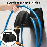 Wall Mounted Plumbing Shelf Organiser Bathroom Storage Rack Durable Pipe Holder - Rear View