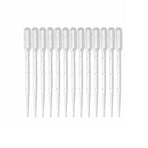100X 3ml Disposable Graduated Plastic Pipettes for Liquid Transfer - 100PCS