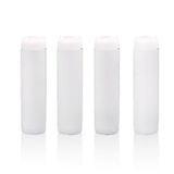 16oz Plastic Sauce Dispenser Bottles Large Capacity Double-ended Squeeze Bottles - Red