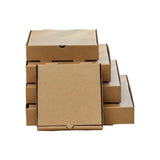 25pcs Break Resistant Pizza Boxes for Cooking Takeout and Food Delivery Needs - 8inch - Front View