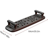 Push Up Board Home Gym Workout Equipment for Chest Arms Core Strength Training - Side View