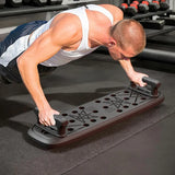 Push Up Board Home Gym Workout Equipment for Chest Arms Core Strength Training - 45-Degree Angle
