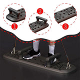 Push Up Board Home Gym Workout Equipment for Chest Arms Core Strength Training - Low Angle