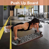 Push Up Board Home Gym Workout Equipment for Chest Arms Core Strength Training - Extra Image