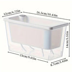 Balcony Vegetable Pot Planter Lazy Self Priming Flower Pot for Indoor Gardening - Pink