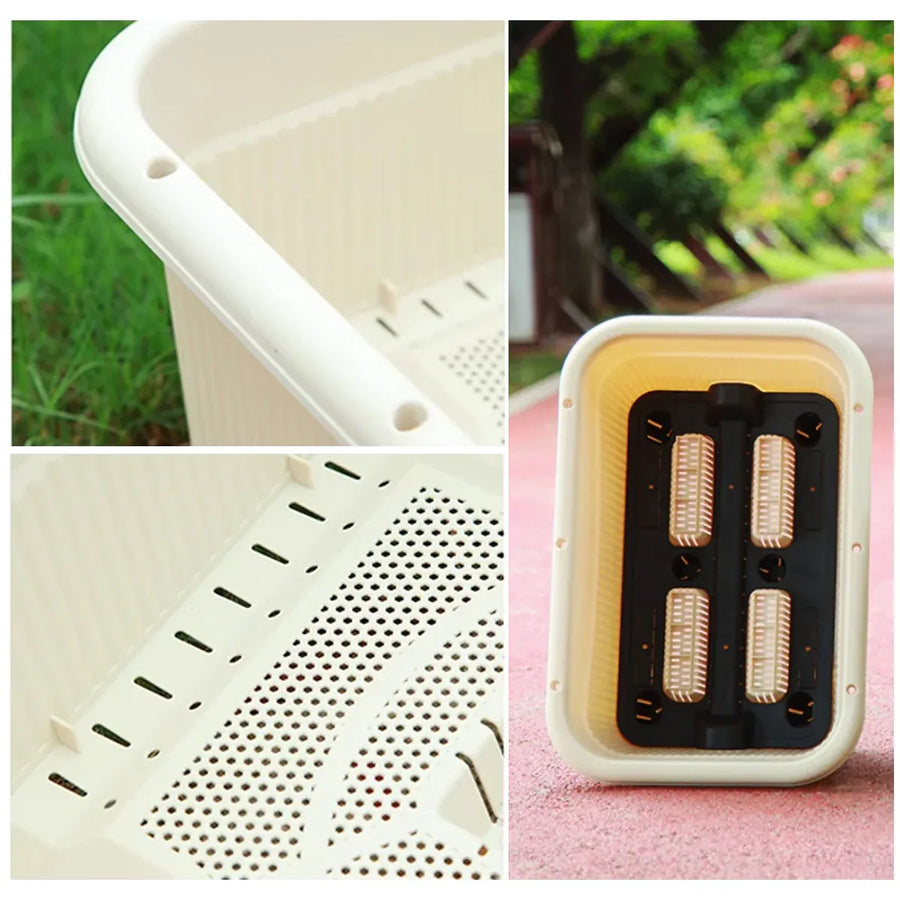 Large Square Planter Box Garden Pot for Vegetables Green Plants Outdoor Planting